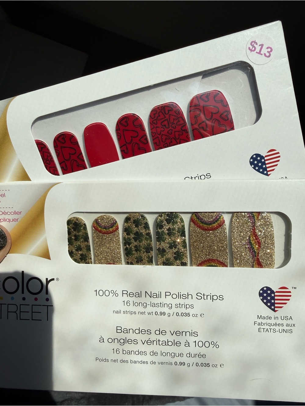 Color Street Clover the Top & Party Hearty